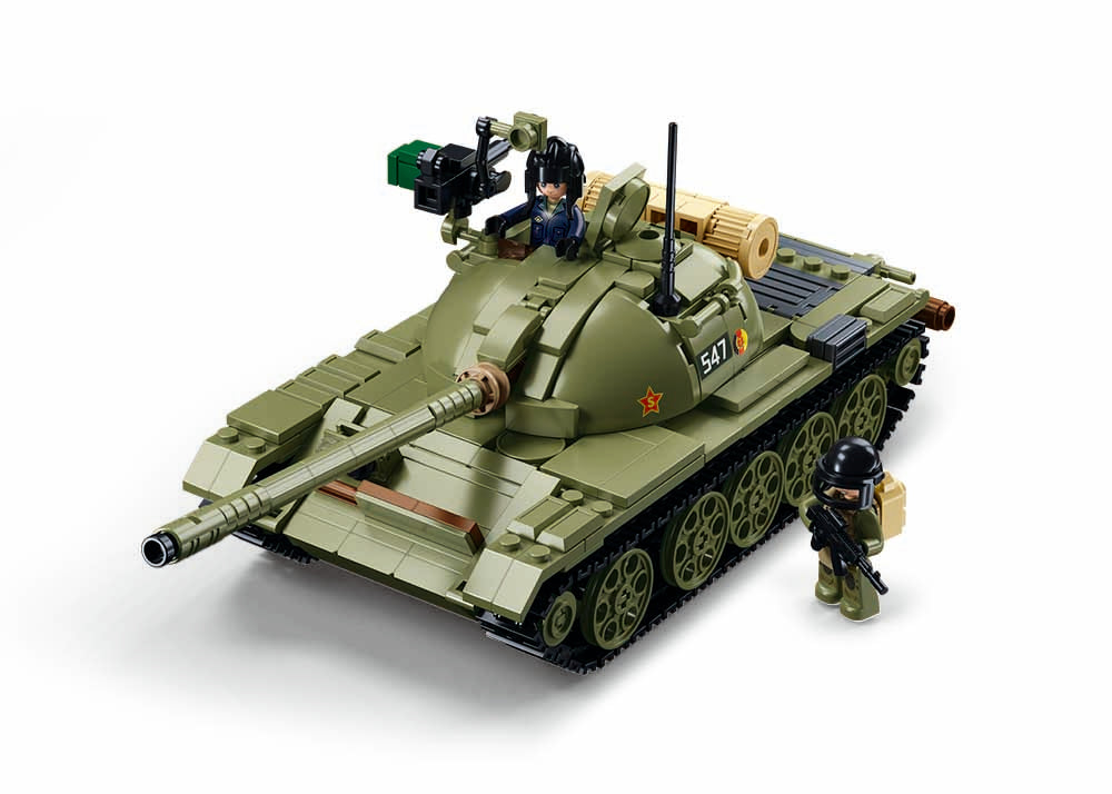 B1135 MB MEDIUM TANK 3IN1 SCALE 1:35 604 PCS