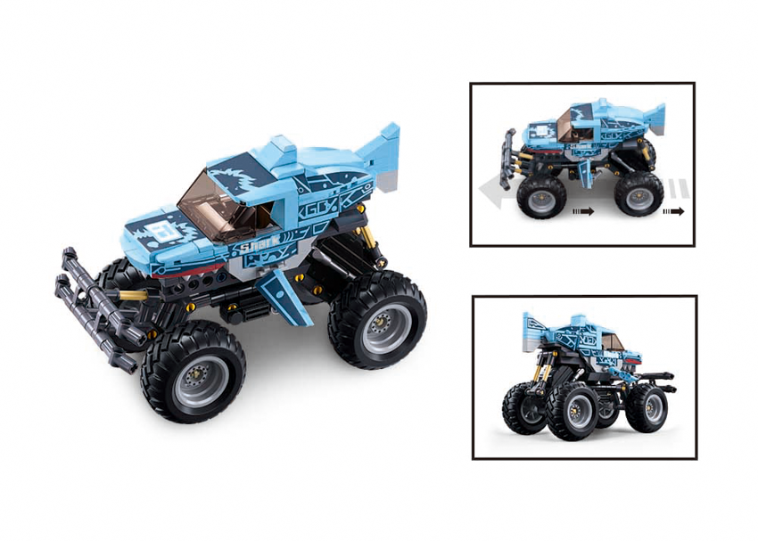 B1163 POWER BRICKS OFF ROAD VEHICLE 273 PCS C16