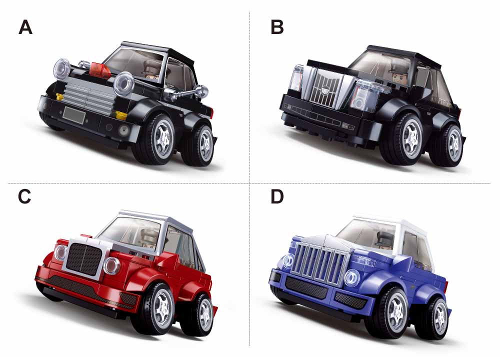B1202 FUNKY CARS 1269 PCS C12