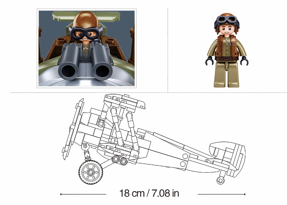 B1293 1:35 WW1 Sopwtih Camel