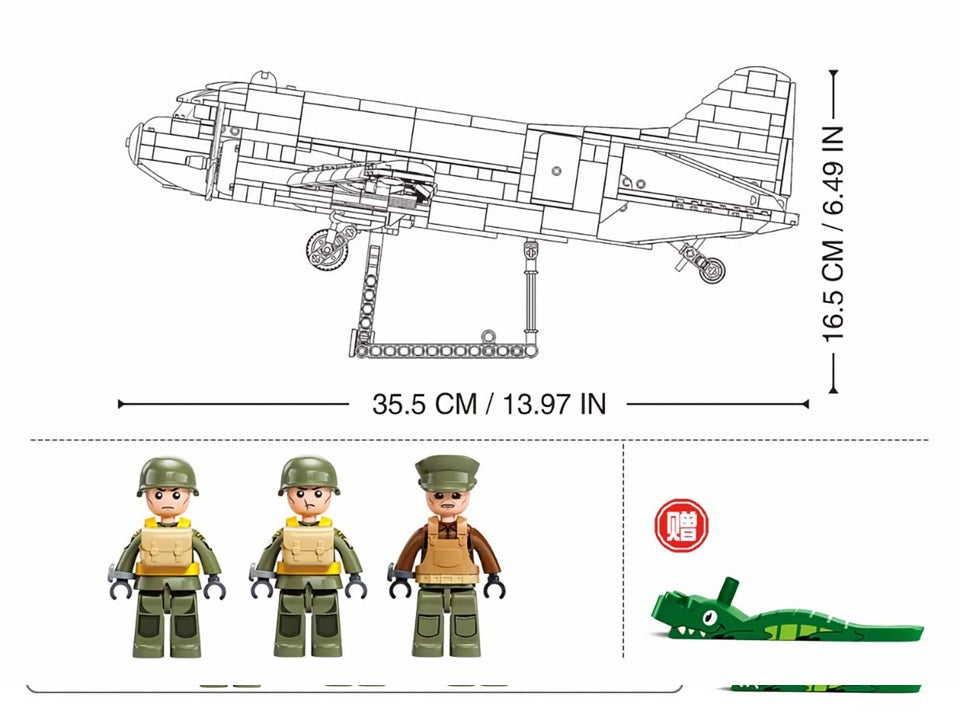 B1366 C-47-S AIRTRAIN