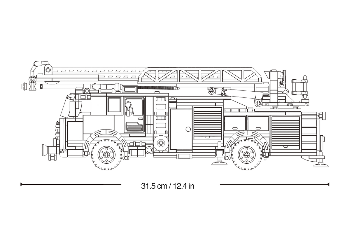 B1530  FIRE TRUCK