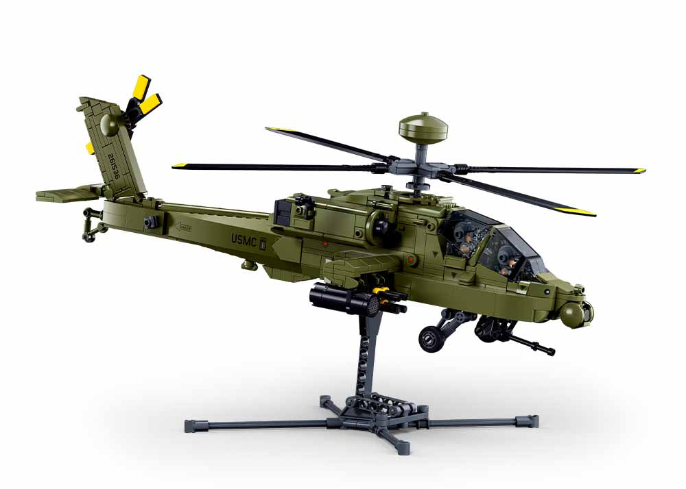B1536 MB AH-64D APACHE SCALE 1:35 728 PCS