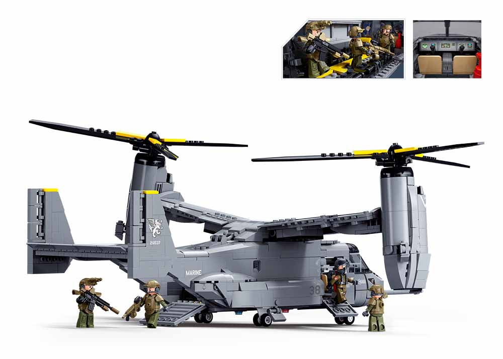 B1537 MB MV-22 OSPREY SCALE 1:35 1142 PCS