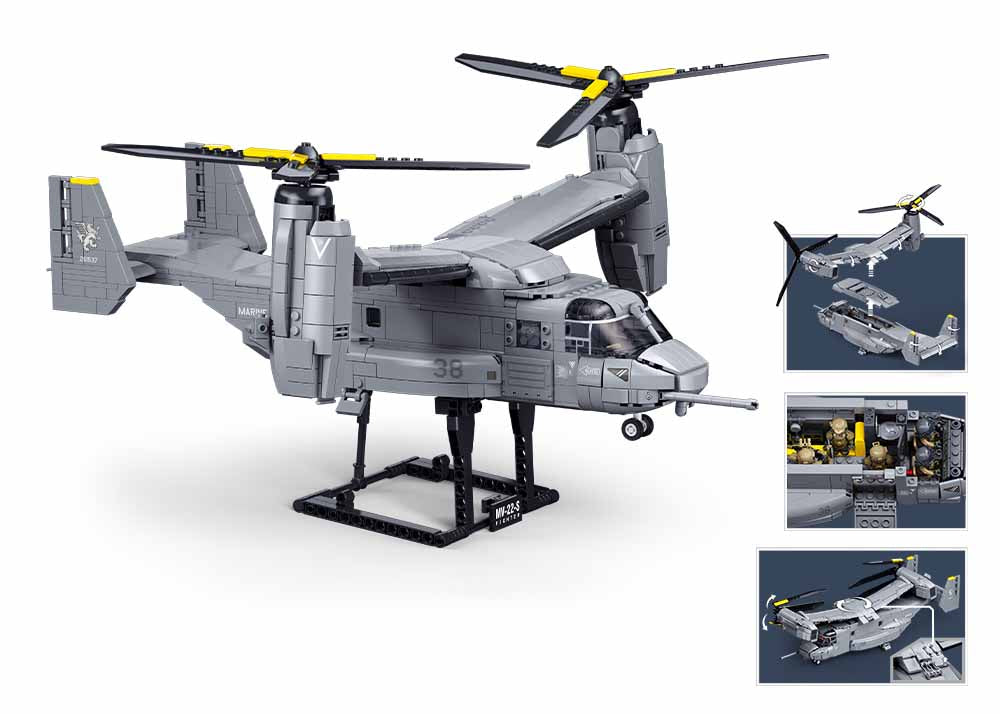 B1537 MB MV-22 OSPREY SCALE 1:35 1142 PCS