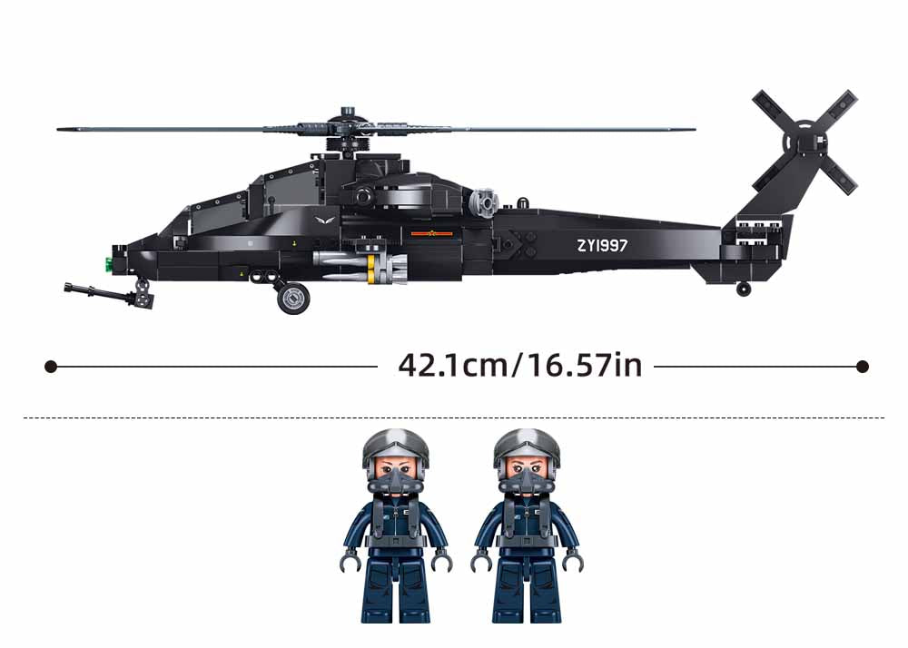B1558 ARMY WZ-10S HELICOPTER