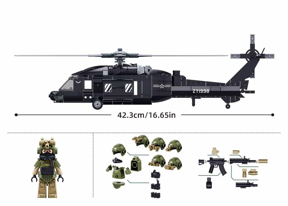 B1595 HELICOPTER Z20S