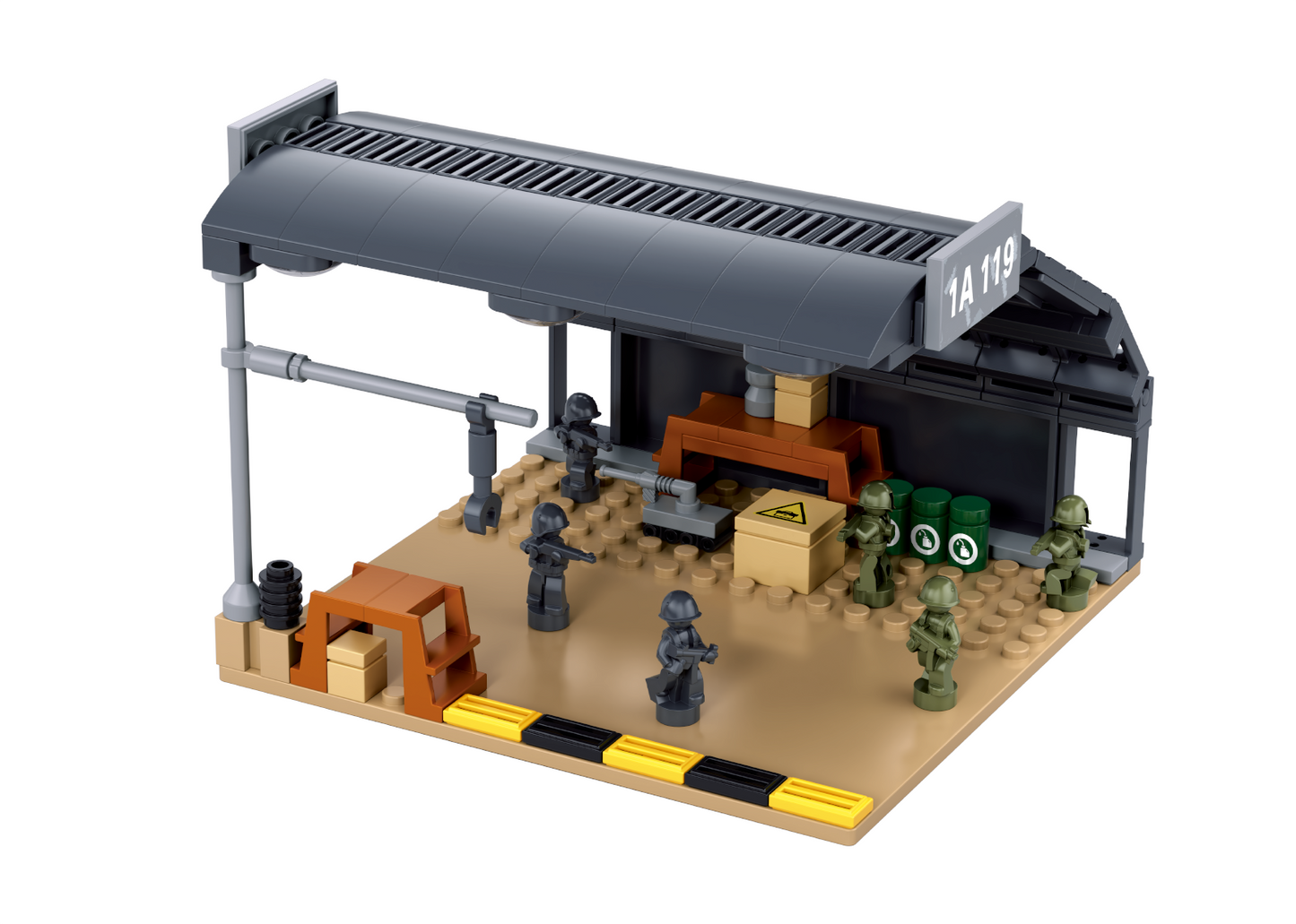 B1623 HANGAR SCALE 1:72