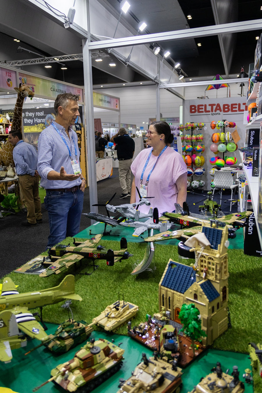 Built dioramas draw a crowd