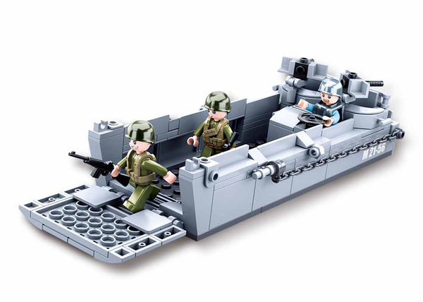 B0855 WW2 HIGGINS LANDING CRAFT 182 PCS C32