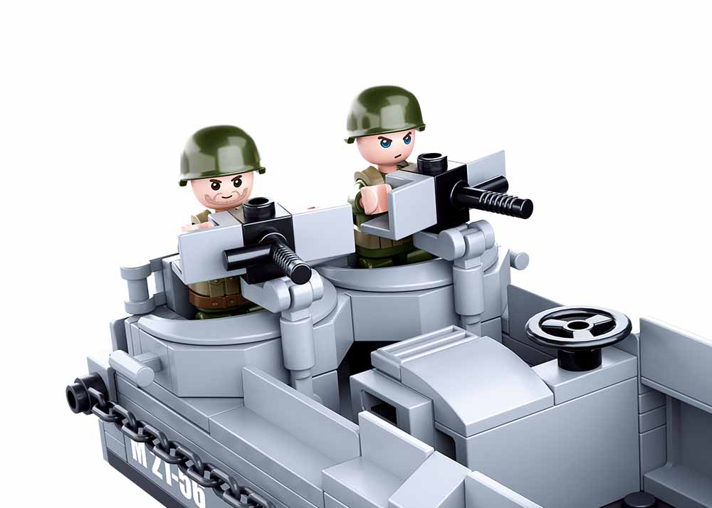 B0855 WW2 HIGGINS LANDING CRAFT 182 PCS C32