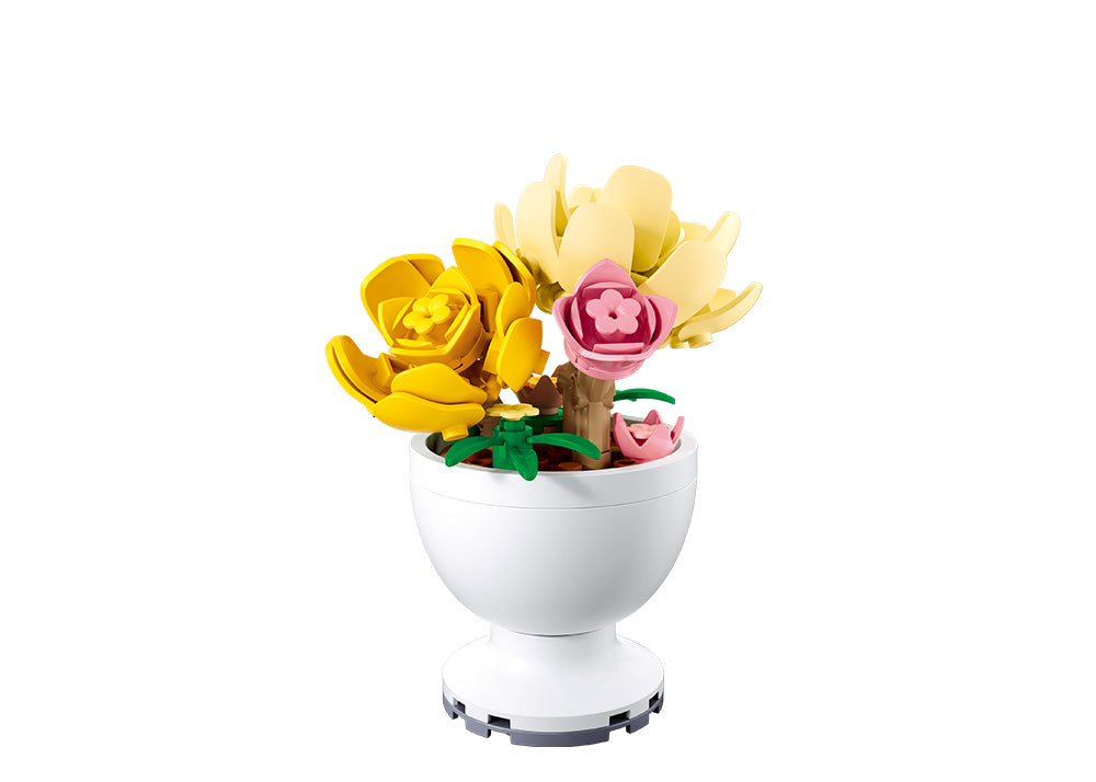 B1077 POTTED PLANTS LIFE FLOWERS
